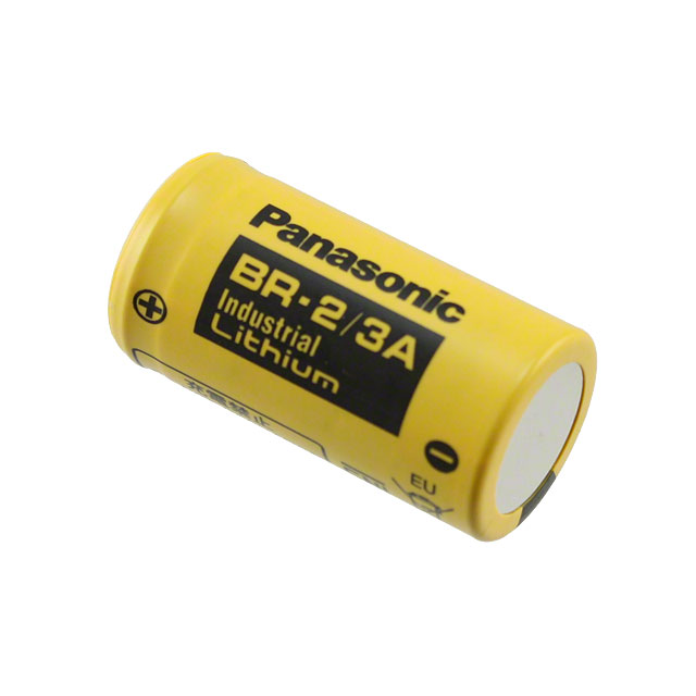BATTERY LITHIUM 3V 2/3 A BR-2/3A PANASONIC